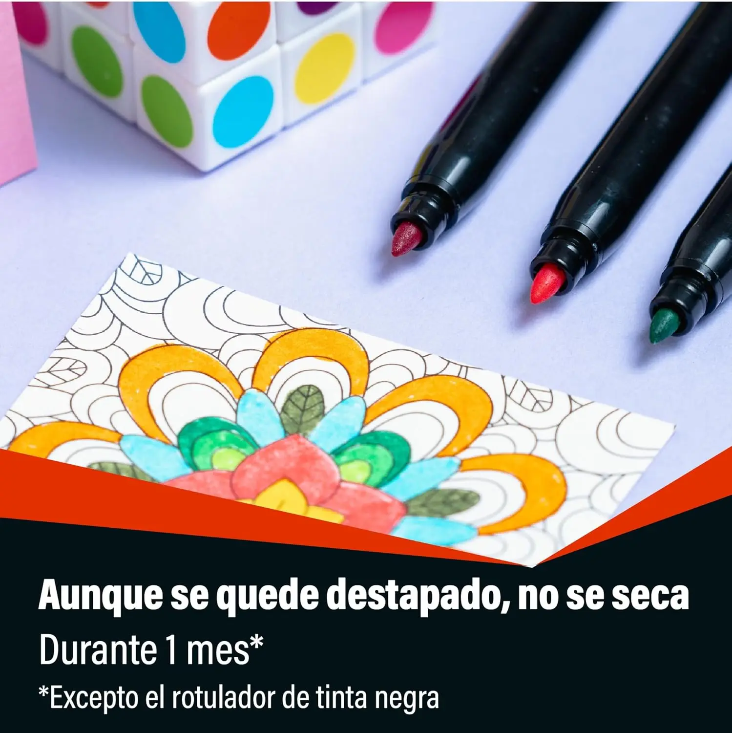 Bic intensity washable ink markers with water based and black body - pack of 24 colors