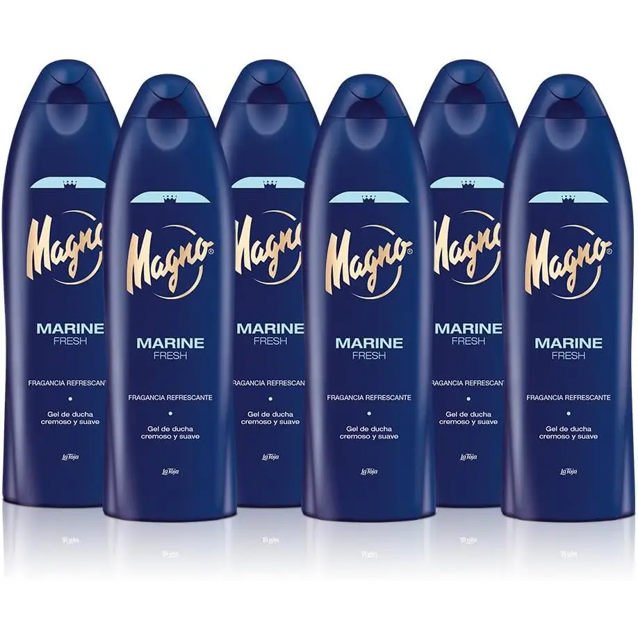 PACK de 6 - Gel de baño Magno Marine Fresh 550ml