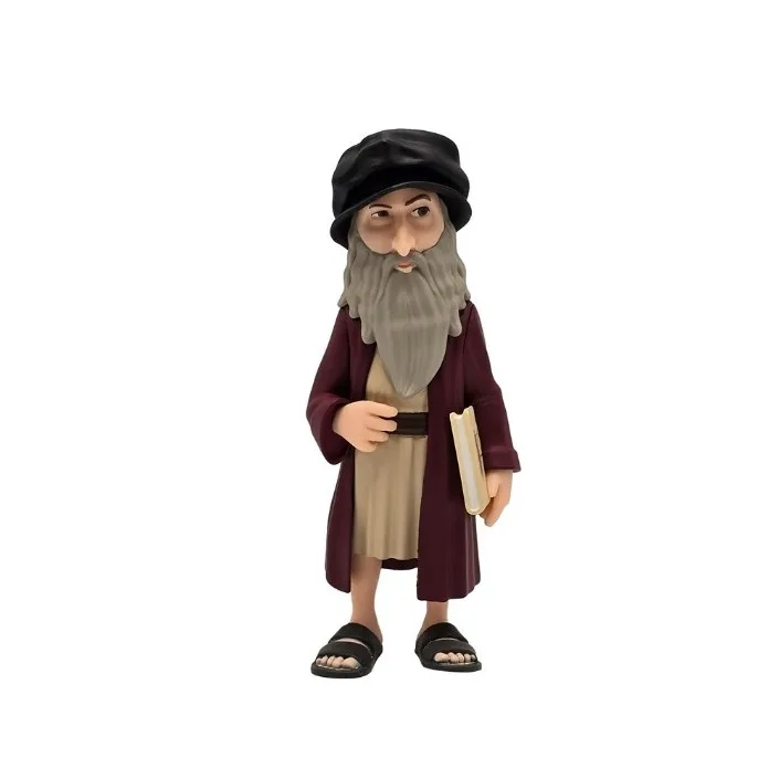 Figura Minix Leonardo Da Vinci Modelo 67 -  Original - Figuras Miniaturas Coleccionables Para Exhibición - Idea De Regalo - Mercancía Oficial - Juguetes Para Niños - Fans