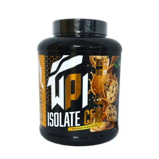 WPI Isolate CFM - Porteina ISO CFM 2kg COOKIES - USAFIT - 100% AISLADO de proteína de suero de leche WHEYCO . La mejor calidad para la recuperación 