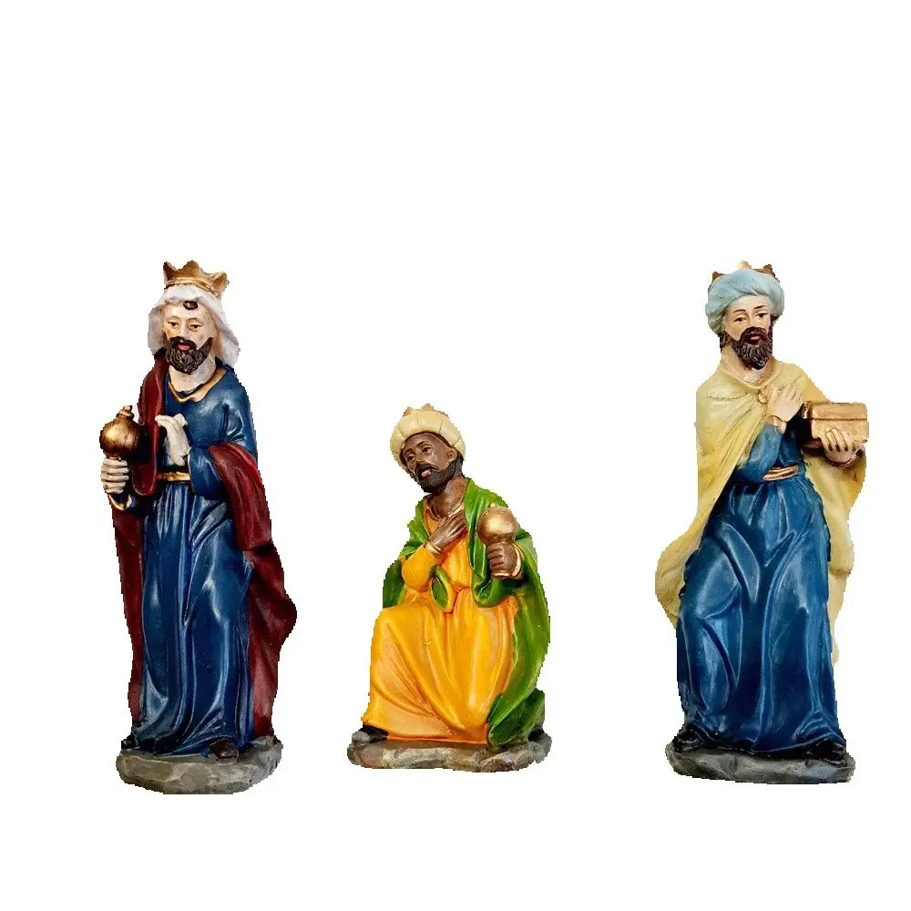 REY MAGO,3 REYES MAGOS,15CM,FIGURA DE BELEN,DECORACION DE NAVIDAD,GERIMPORT,FESPU