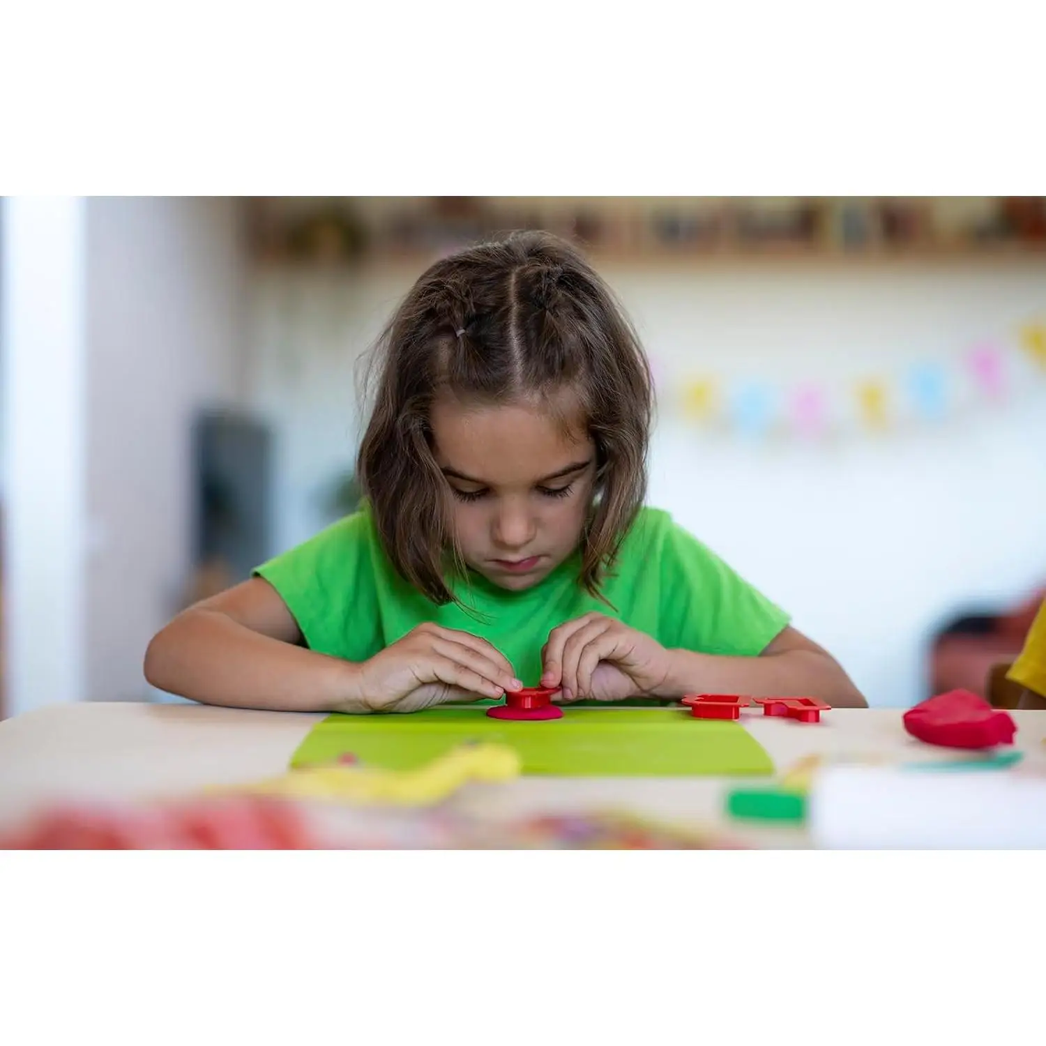 Jovi plasticine pack kit of 10 pastilles units of plasticine assorted colors, small size, does not dry, moldable with great plasticity, educational gift for children, ideal for school, replacement. Back to school, primary school supplies