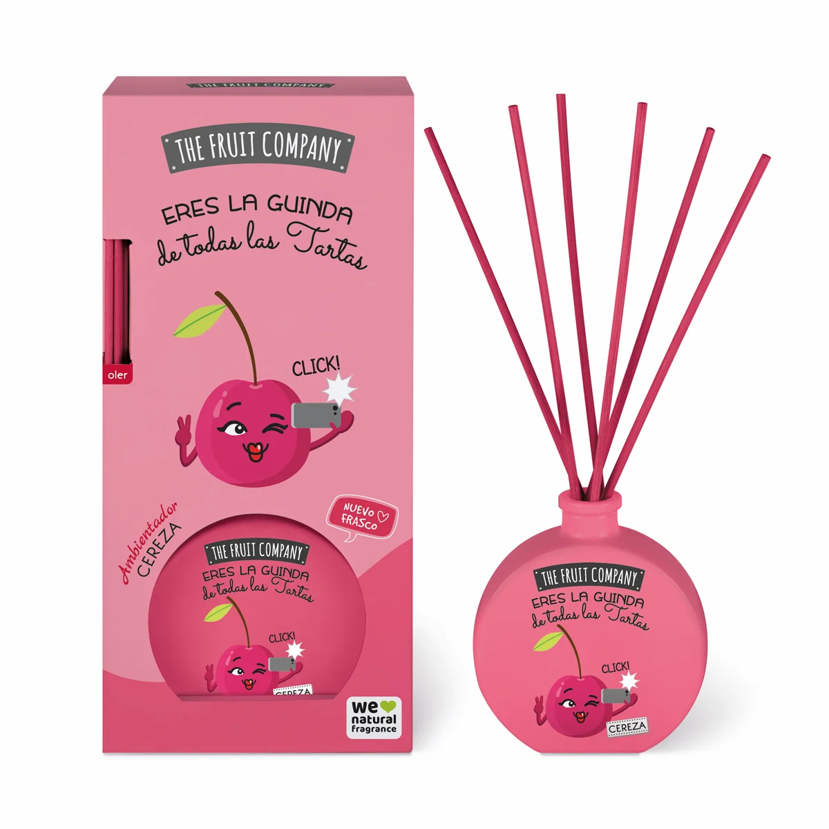 Ambientador Mikado 40 ml - Cereza - The Fruit Company