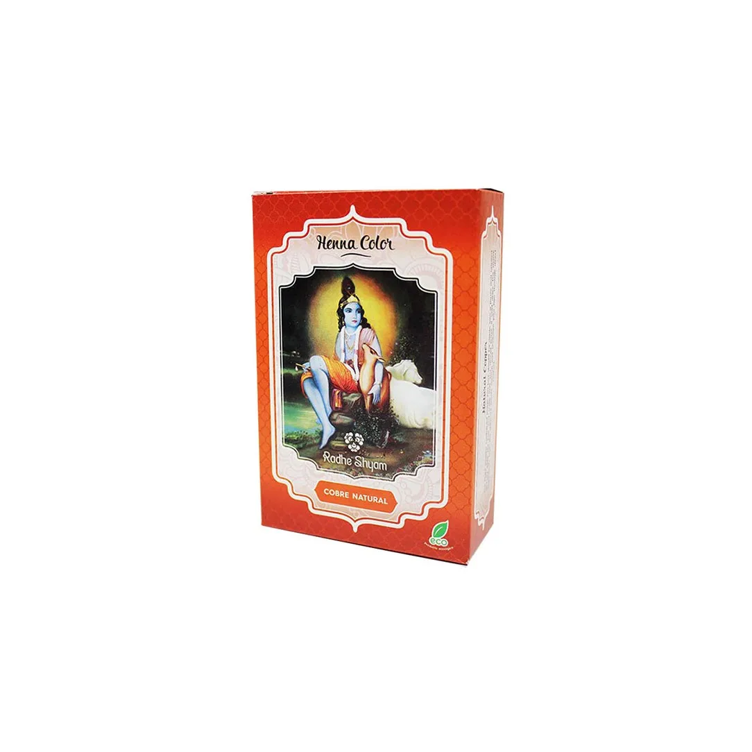 Henna cobre natural polvo 100 g Radhe Shyam