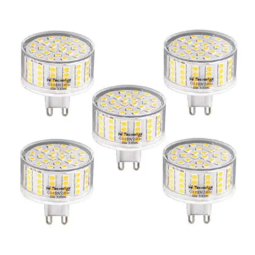 Bombilla LED G9 5W 500 lm Luz Cálida 3000K (Pack5)