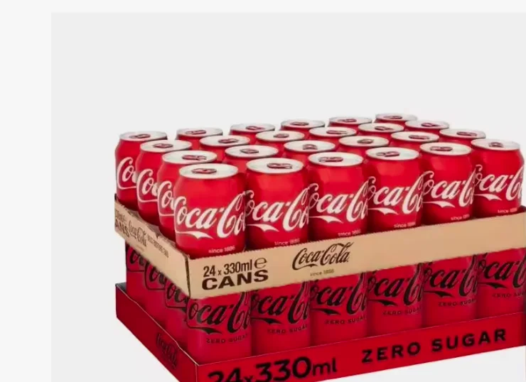 COCA COLA / COCACOLA ZERO SABOR ORIGINAL, 48Unidades lata 33cl / 330ml, Envio Desde España