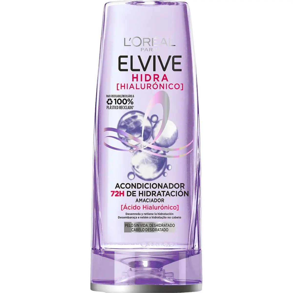 L'OREAL PARIS Elvive Hidra Hialurónico Acondicionador 72H Hidratación 300ml