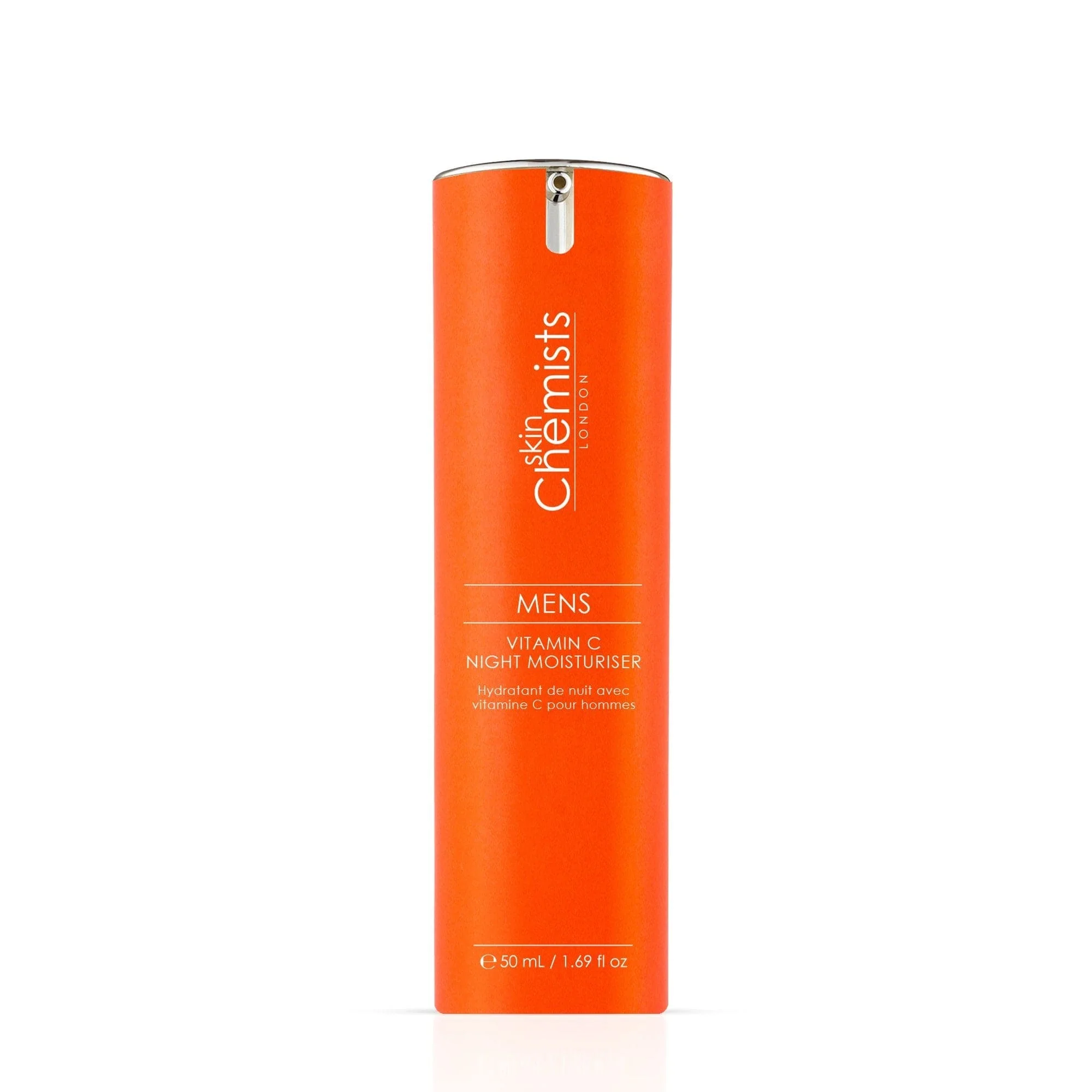 Skin Chemists Crema de Noche para Hombre con Vitamina C e Hidratación Intensa Anti-edad