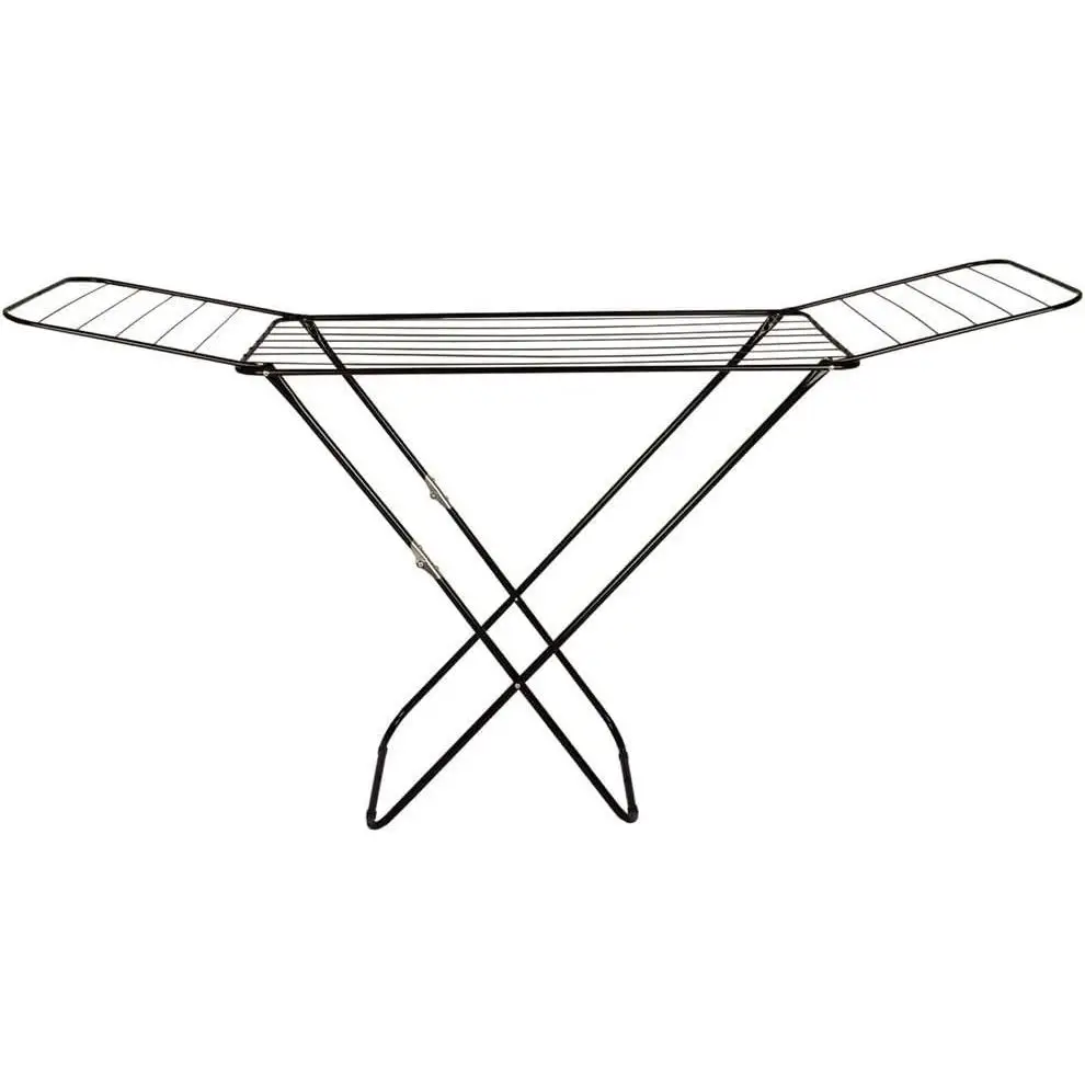 C.A - Tendedero Metálico Plegable con 20 Pinzas | Tendal Ligero con Alas para Ropa en Interior o Exterior