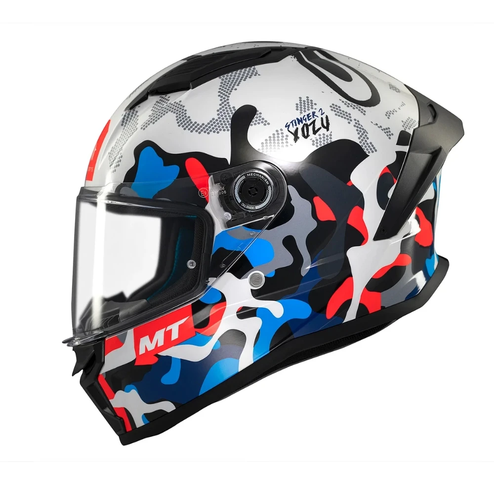 Casco Moto Casco Mt Stinger 2 Yozu   Ce U