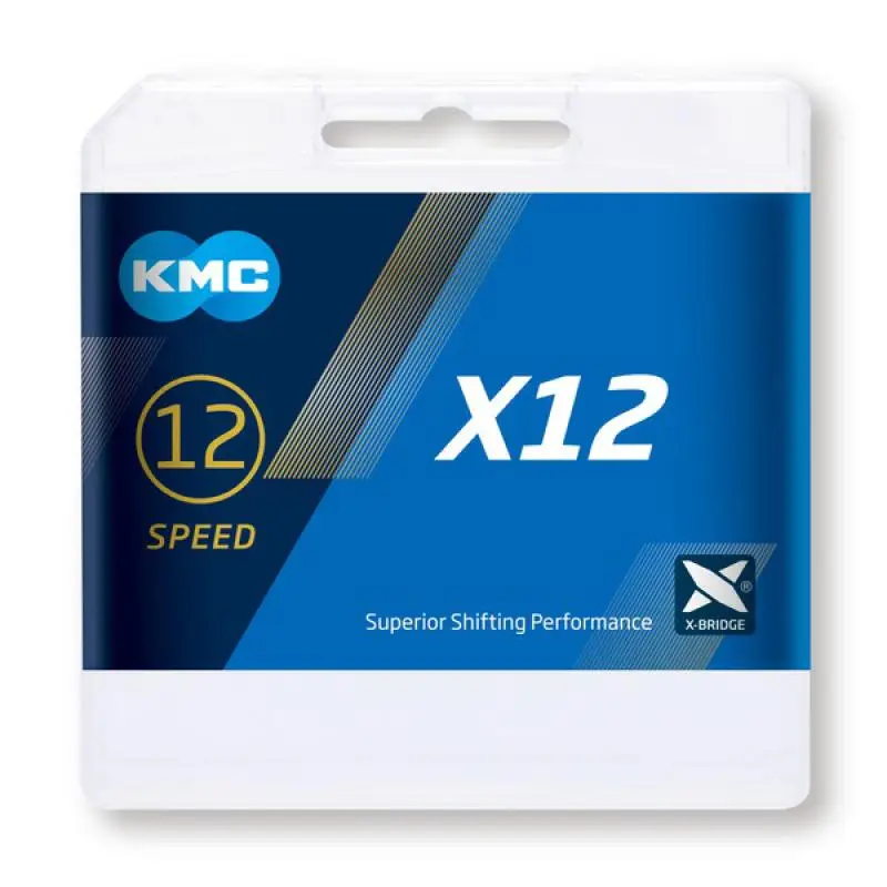 Kmc |   Chain x12 12v 126 silver links - chain 12 speeds   Durability factor 3   Silver finish   Only 268 grams