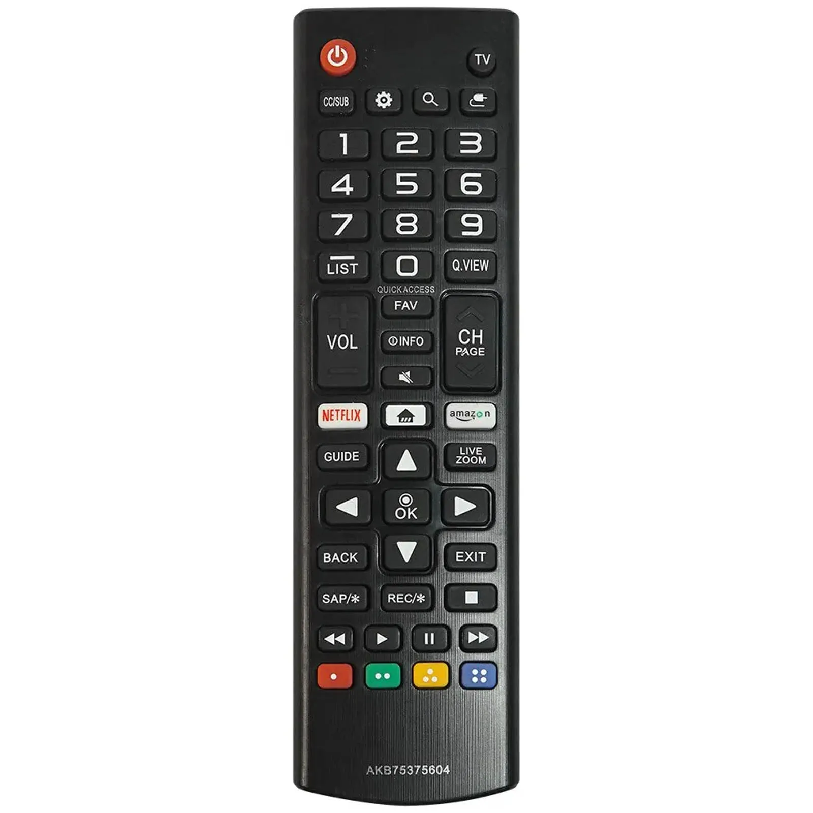 LG AKB75095304 controller replacement LG Smart TV remote control for LG LED LCD Smart TV with Netflix Amazon Buttons