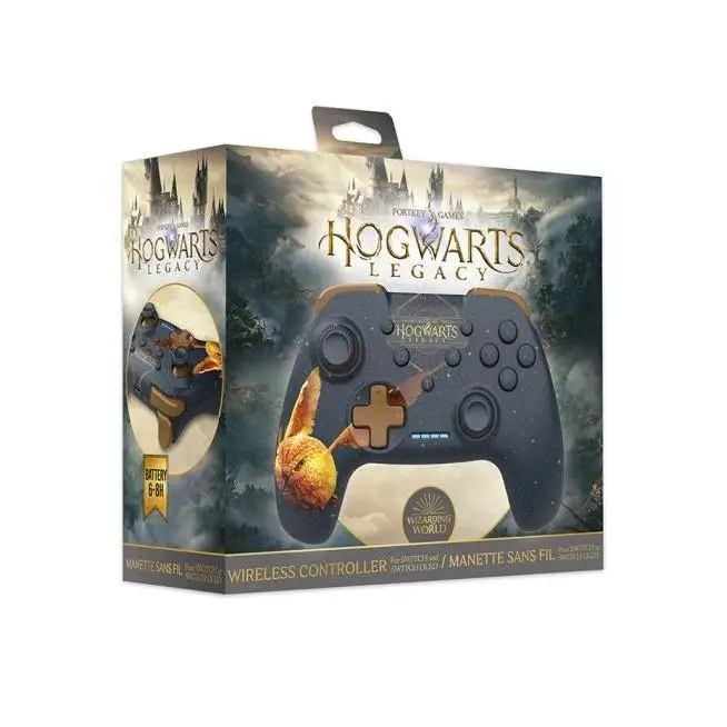 Wireless remote Hogwarts Legacy Gold Switch (Spanish edition)