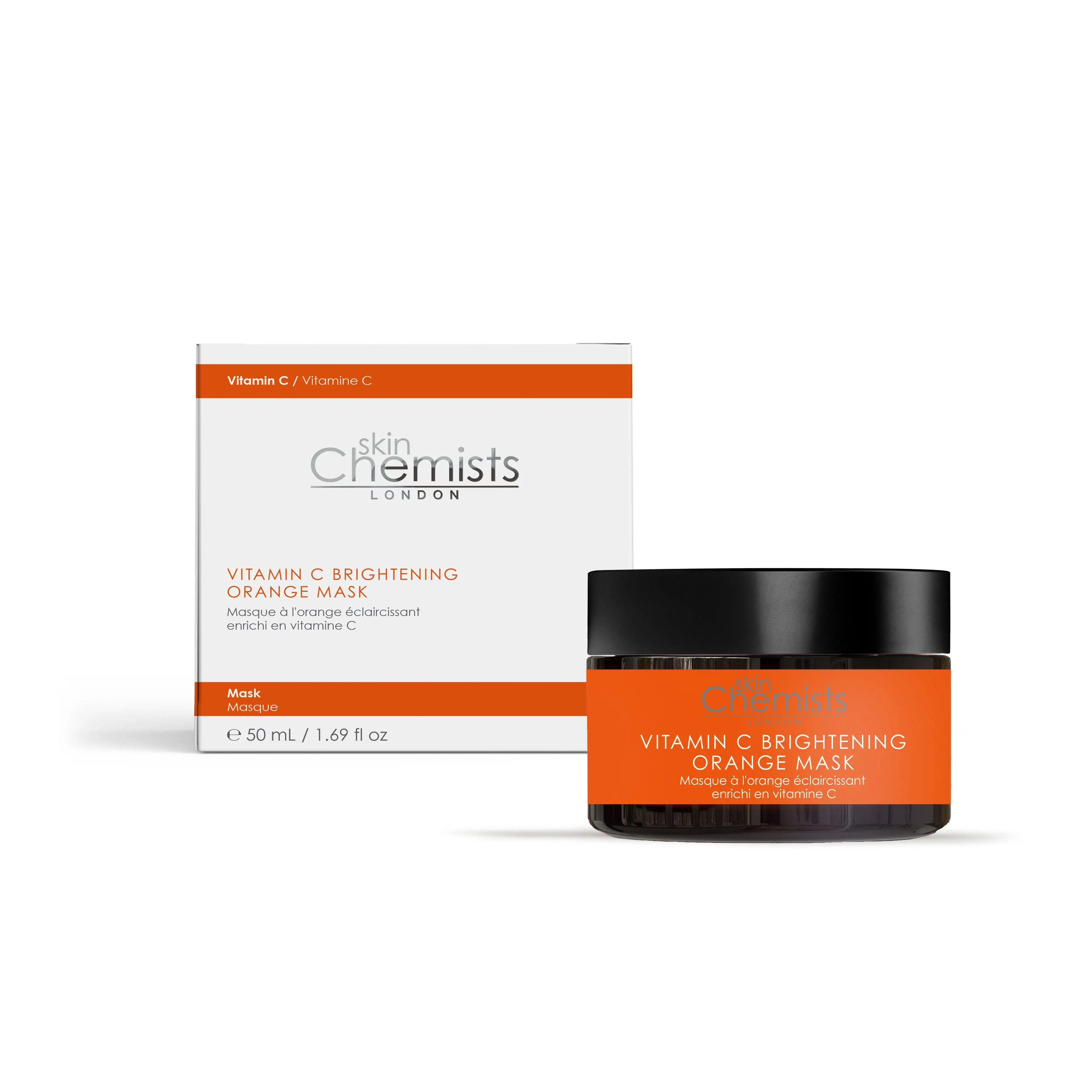 skinChemists Mascarilla Facial con Vitamina C para una Piel Radiante e Iluminada