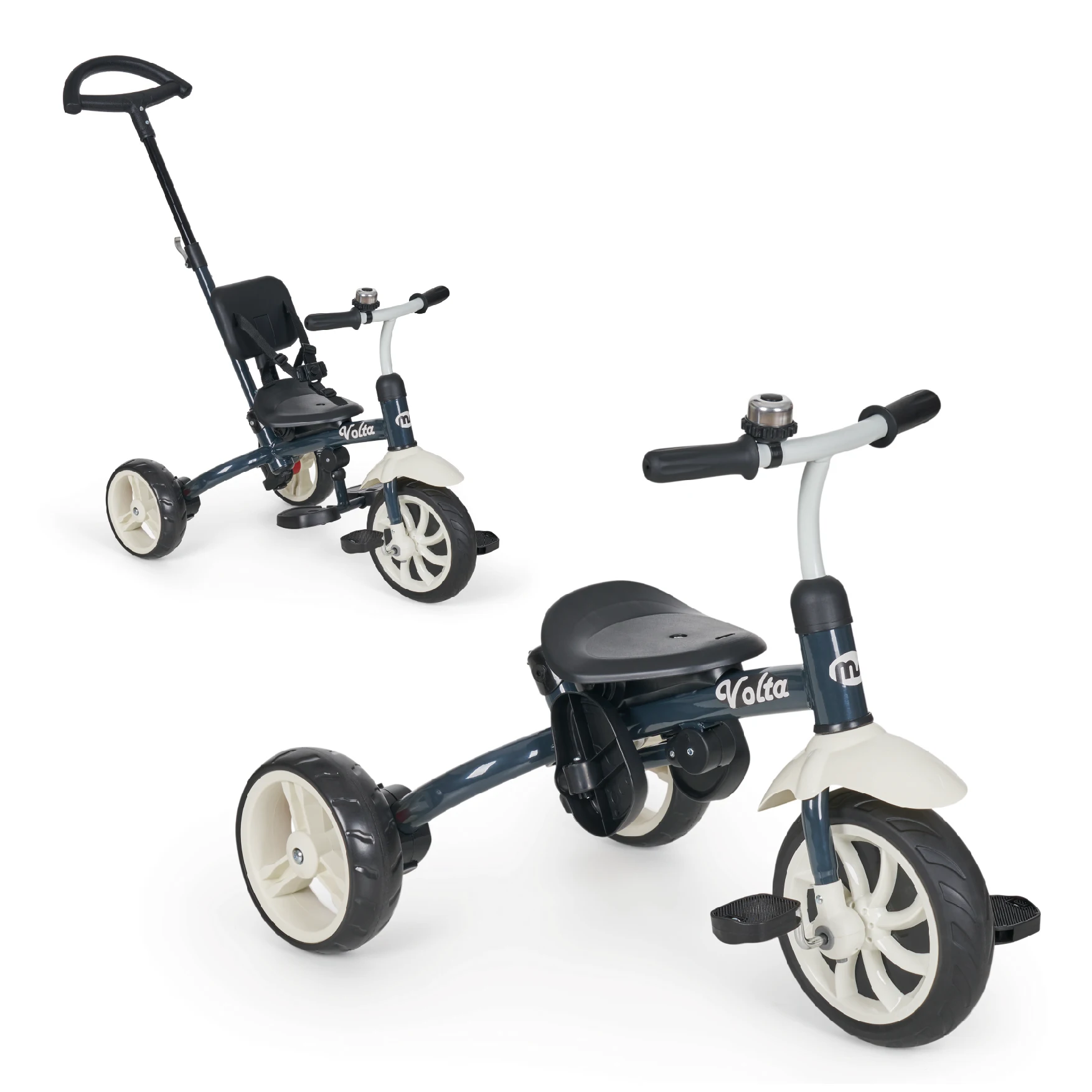 MS - Triciclo Evolutivo de Bebé 5 en 1 Volta - Bicicleta Niños Desde 1 Año hasta 5 años - De Triciclo a Bicicleta con o sin Pedales – Adaptable y transformable