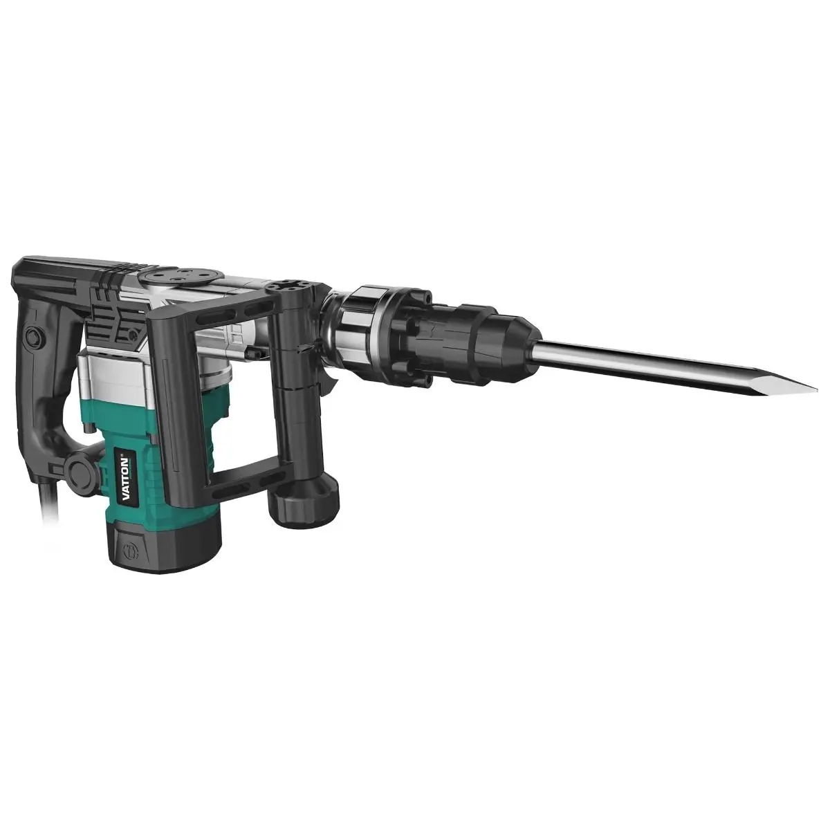 Martillo demoledor Vatton de 1300W 25J - Incluye maletín y varios accesorios.