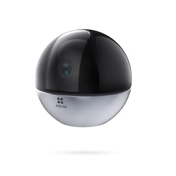 Cámara Vigilancia WiFi Interior EZVIZ E6 3K con Giro 350°, Detección Inteligente, Visión Nocturna y Audio Bidireccional