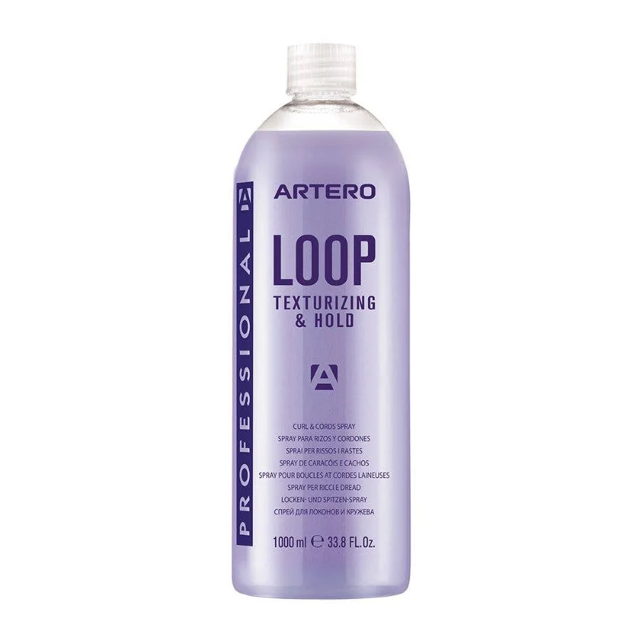 Artero Loop Spray 1L - Spray Texturizador para Perros de Pelo Rizado y Ondulado - Cordones Definidos y Limpios - Hidratante y Nutritivo