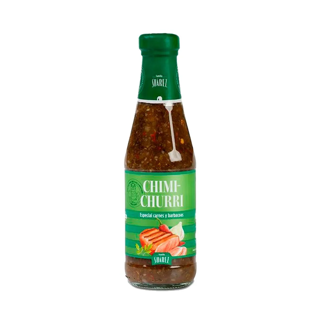 FAMILIA SUAREZ - Chimichurri salsa especial para carnes y barbacoas - 320grs
