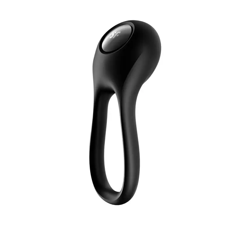 Satisfyer ring for penis model Majestic Duo vibrator black Color sex toys Sexshop