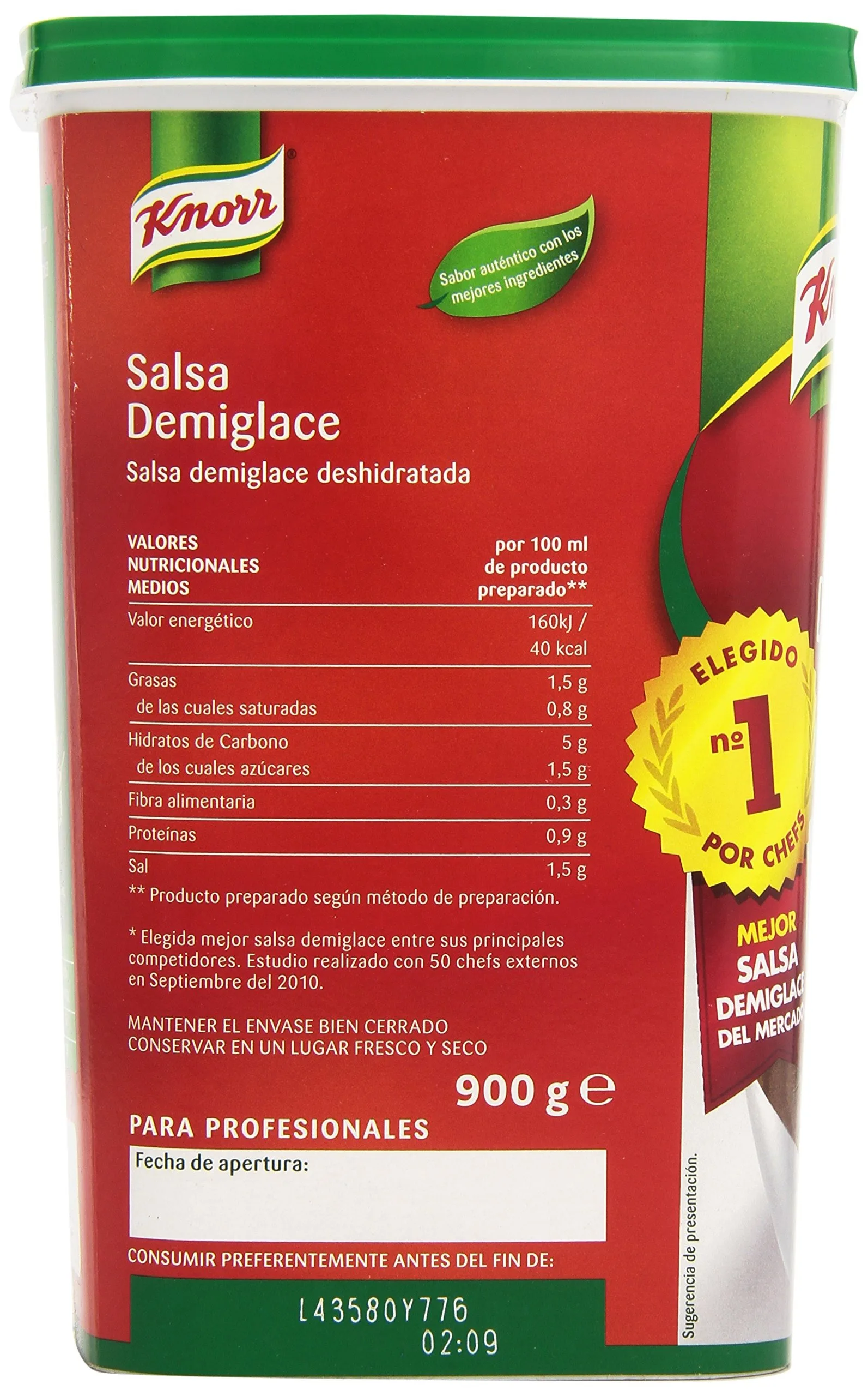 KNORR dehydrated demiglace sauce-900grs jar