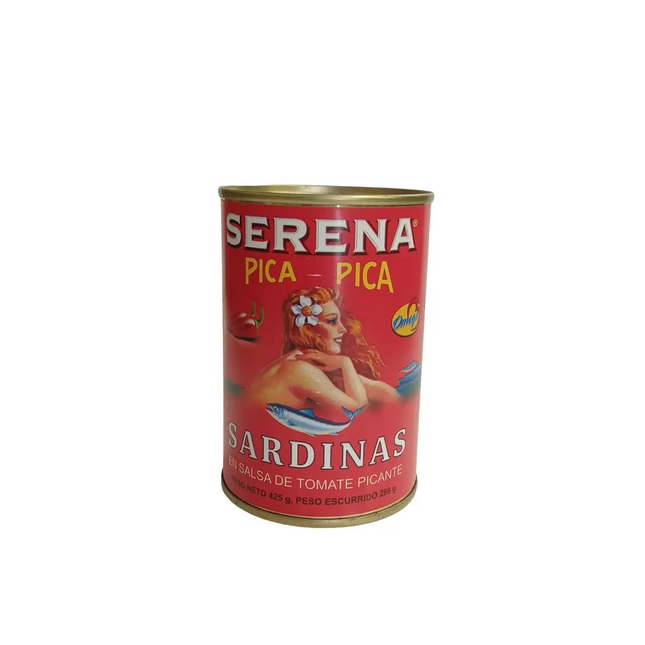 SARDINAS EN TOMATE - SERENA PICA-PICA SARDINAS EN SALSA DE TOMATE PICANTE -425 g