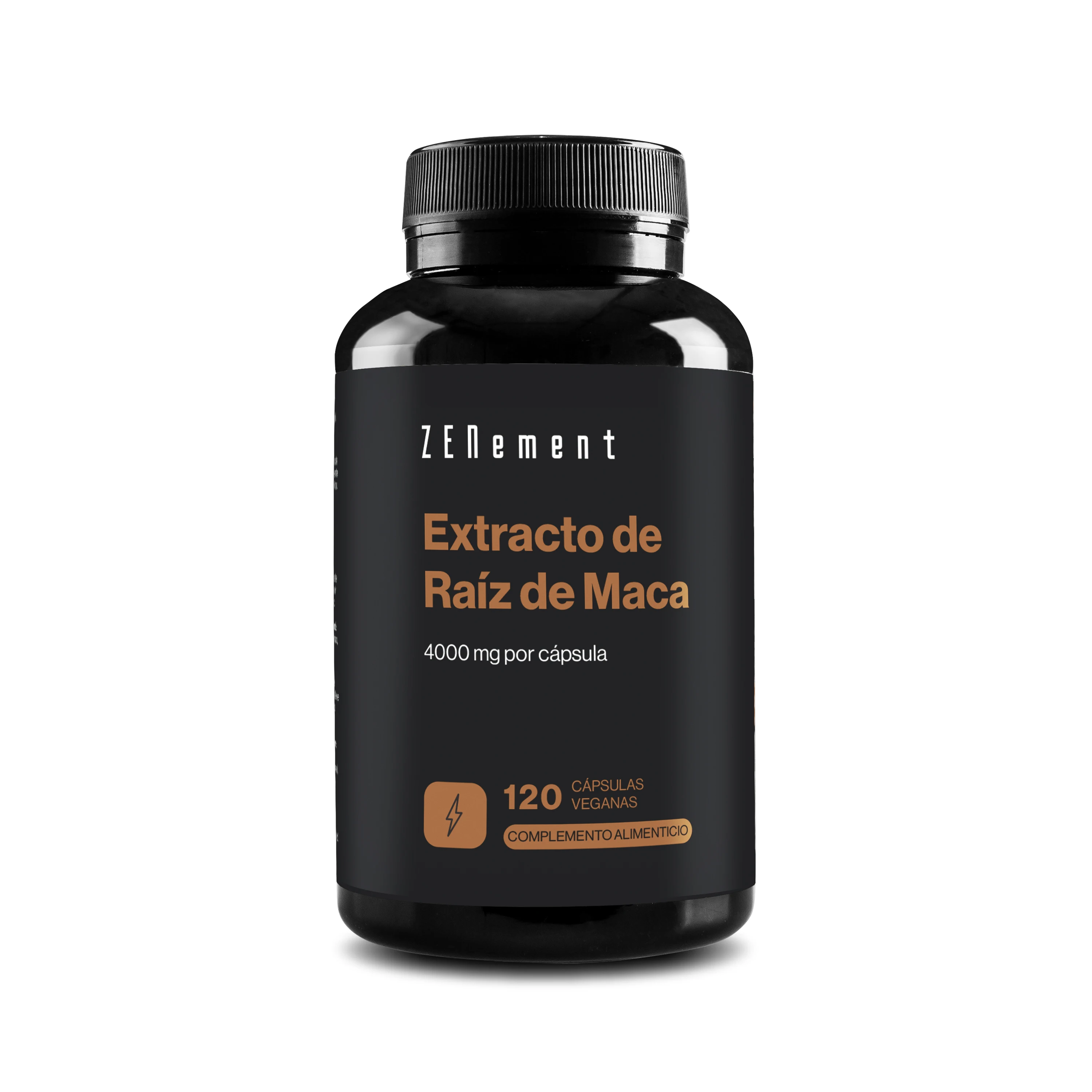 Extracto de Raíz de Maca 4000 mg por cápsula - 120 Cápsulas Veganas Zenement
