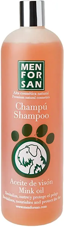 Champú MENFORSAN ACEITE DE VISÓN para perros - 1L