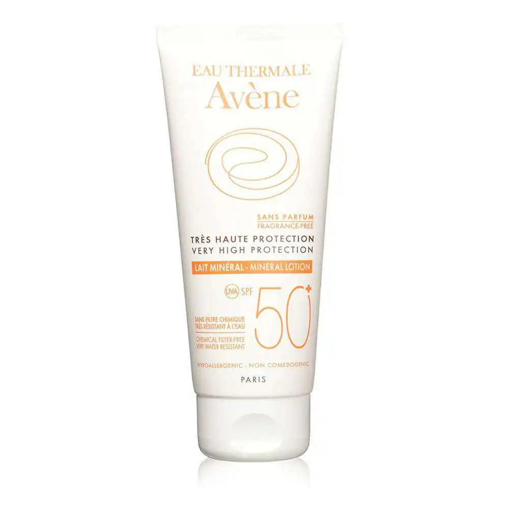 Avene Solar Spf50+ Leche Pantalla Física 100 ml