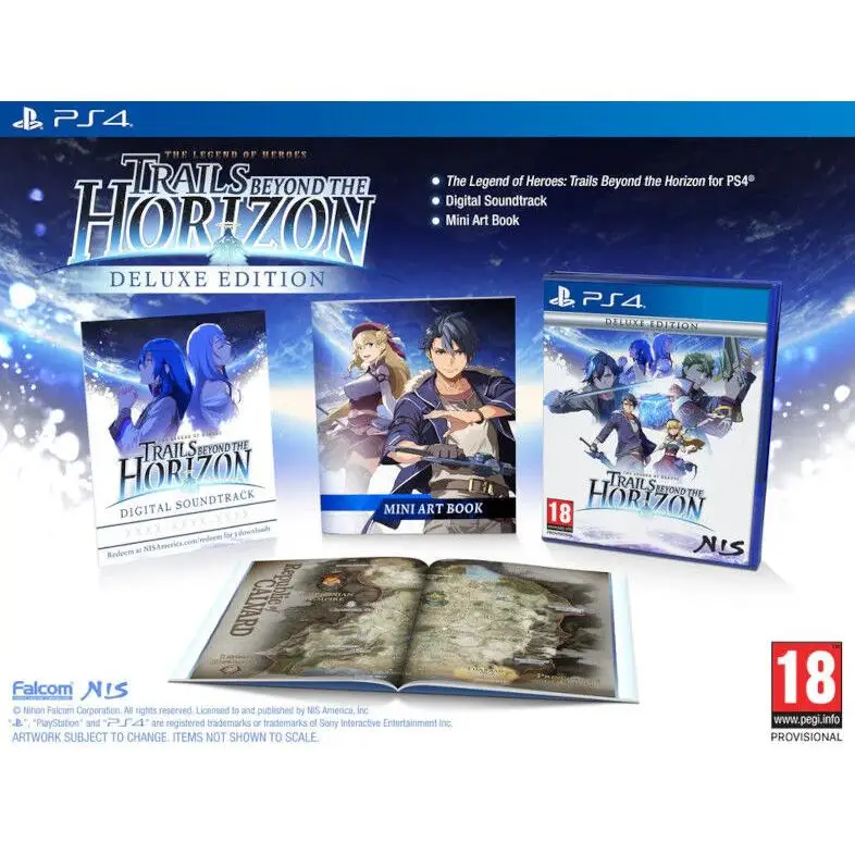 The Legend of Heroes Trails Beyond The Horizon Deluxe Edition - PS4 - Nuevo precintado - PAL España