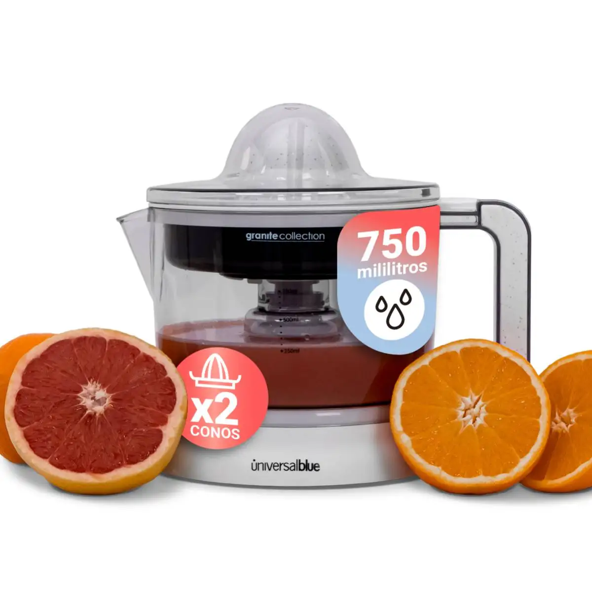 Exprimidor Eléctrico Universalblue JUICY 40/GR - 40W, 750ml 🍊
