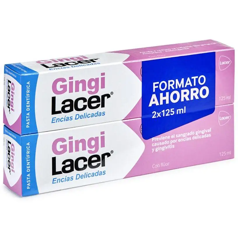 Lacer Gingilacer Pack De Pasta Dentífrica 125Ml + 125Ml 2U