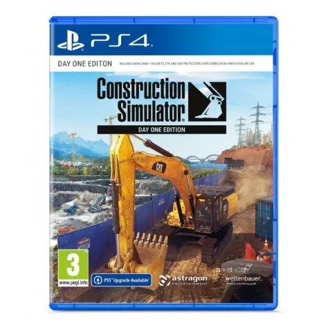 Construction Simulator (Day One Edition) for PS4: A Realistic Building Experience for Aspiring Contractors