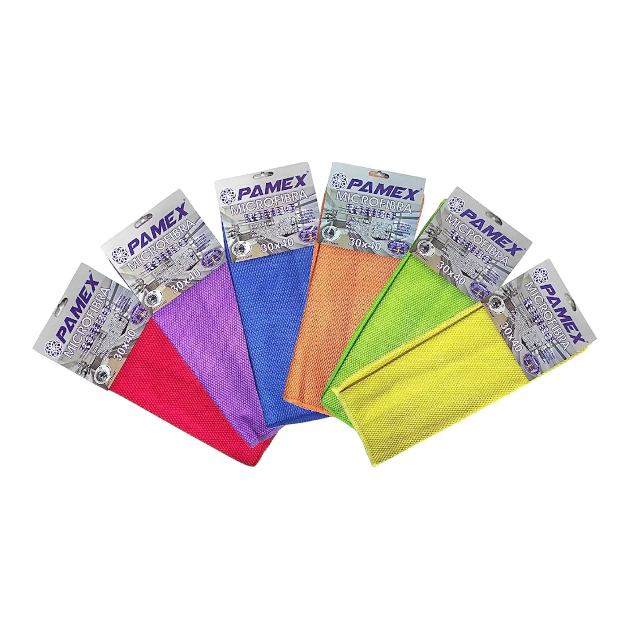 PAMEX-30x40 rhombus microfiber cloth