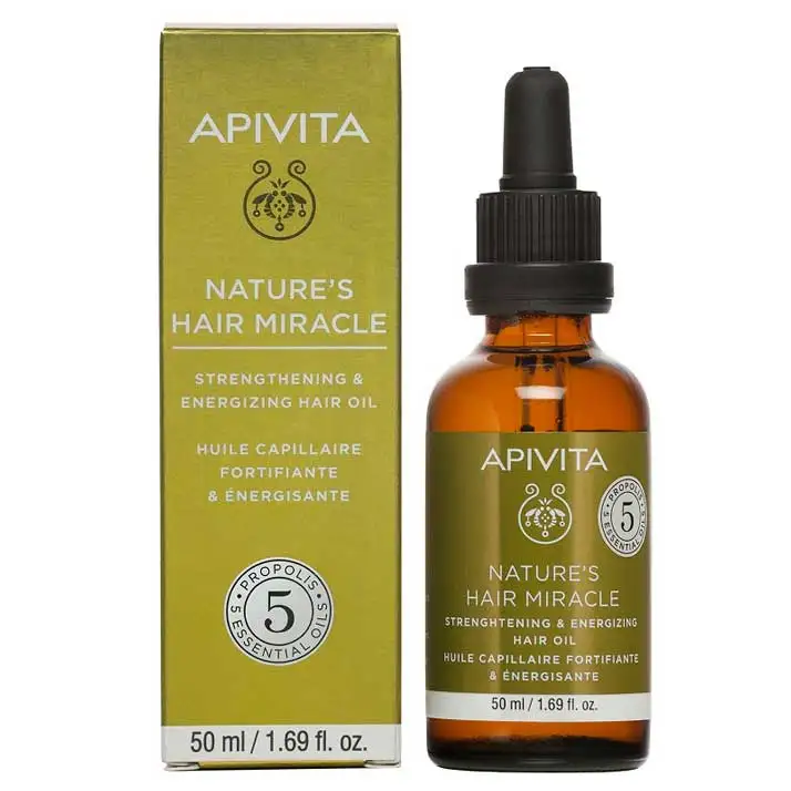 Apivita Aceite Fortif. Energizante Cabello 50Ml