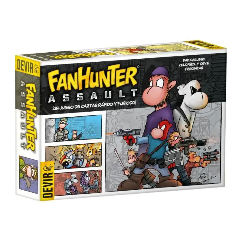 JUEGO DE MESA FANHUNTER ASSAULT Juegos de cartas  de 2 a 6 miembros DEVIR