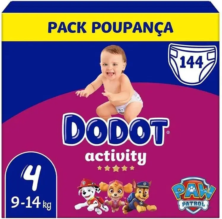 Dodot Activity Extra Pañales Bebé, Tallas 4,5 y 6.