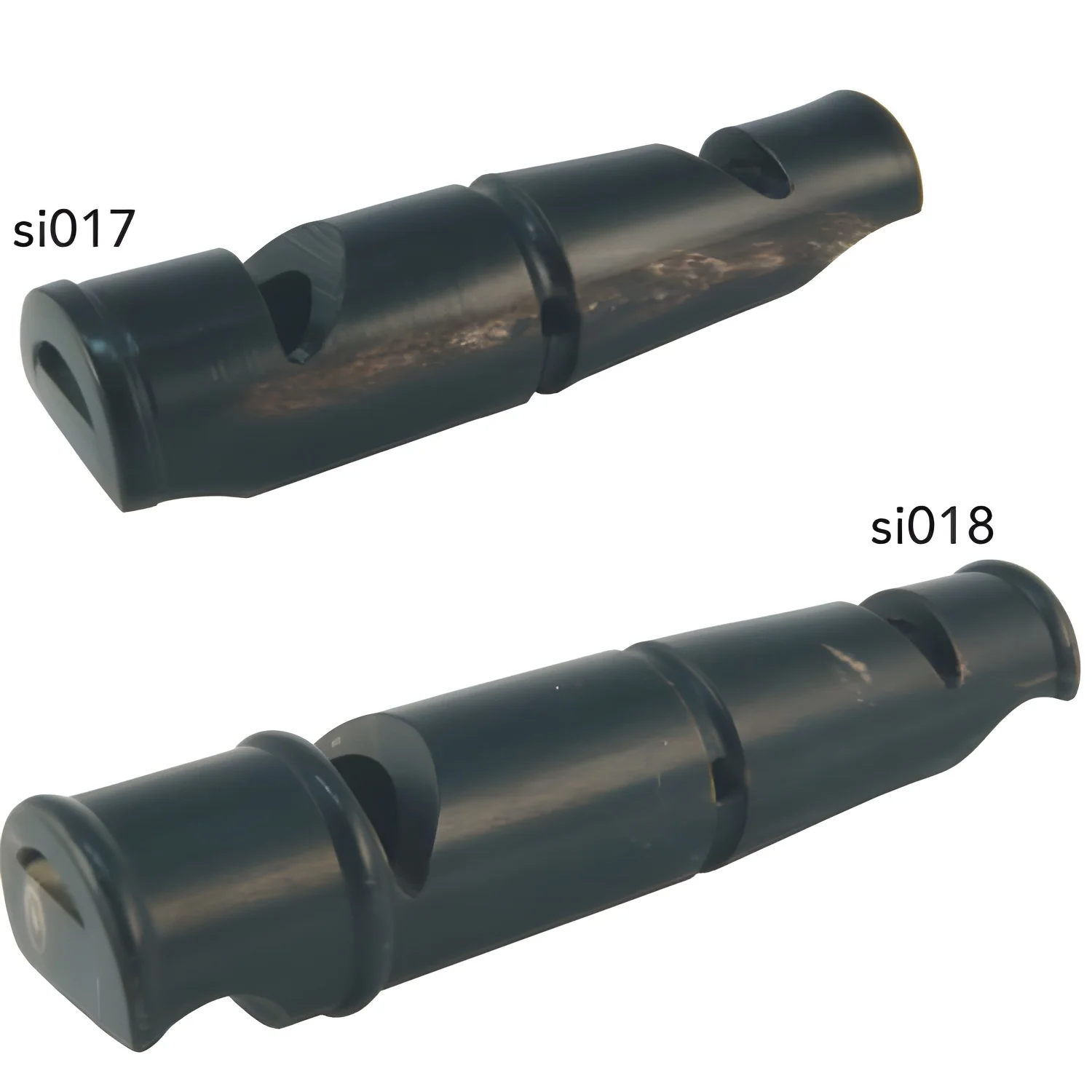 Ibañez DOS Silbatos en UNO. Bitonal de Hueso de 7 CM. Entrenamiento de Perros