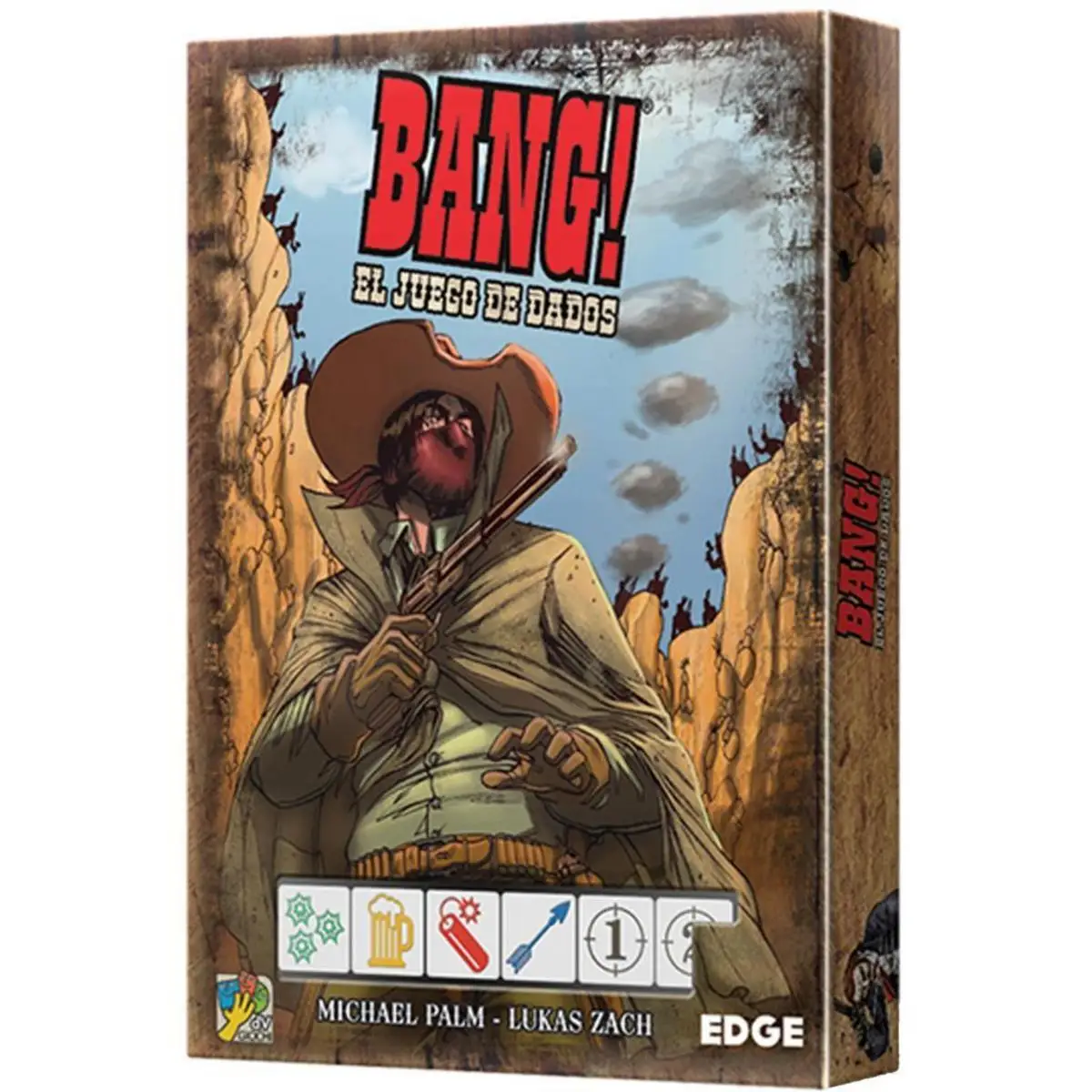 Asmodee - Juego de mesa Bang! El Juego de dados
