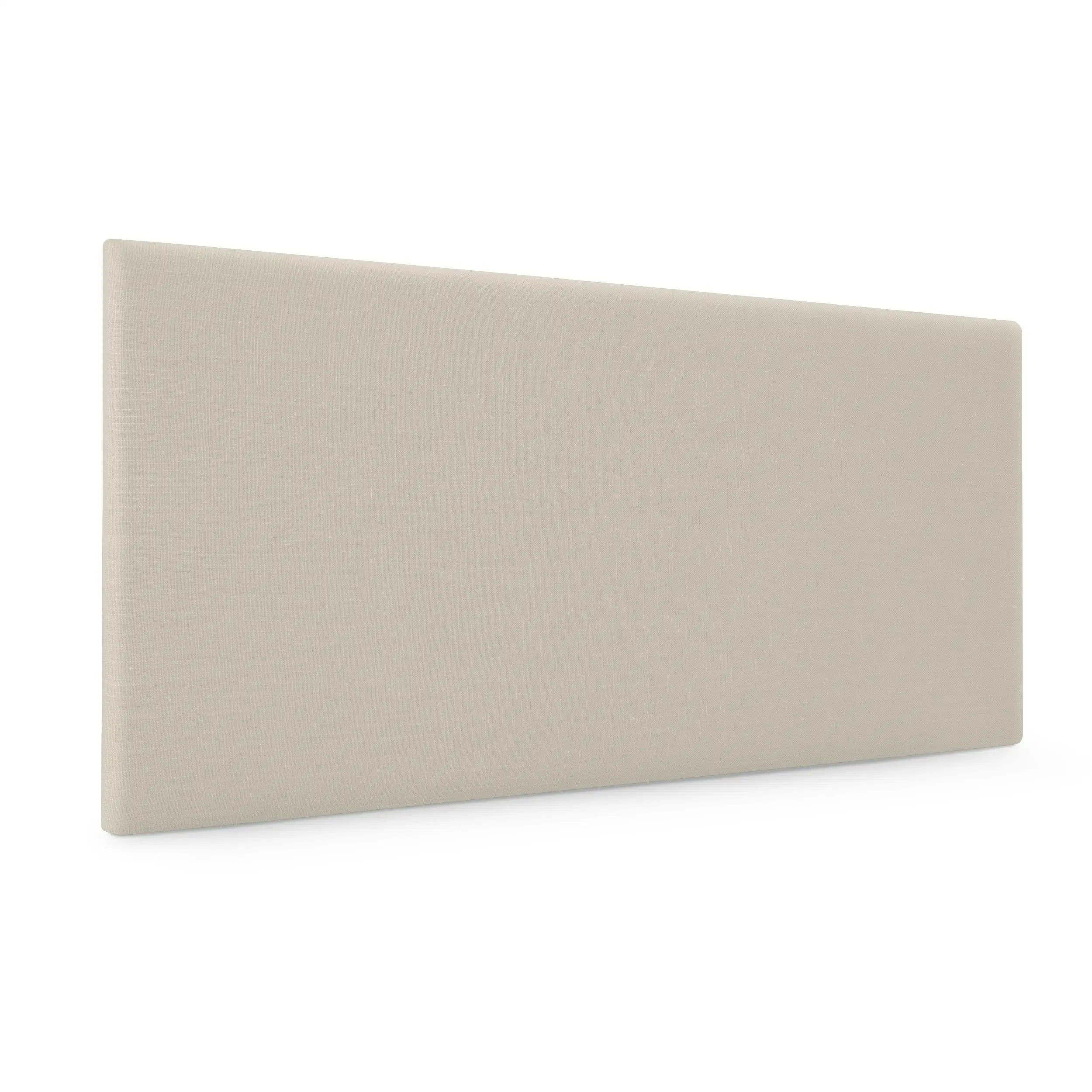 DHOME Cabecero de Lino Natural Liso Cabezal Tapizado Cama Dormitorio Moderno Top Trending (Beige Lino)