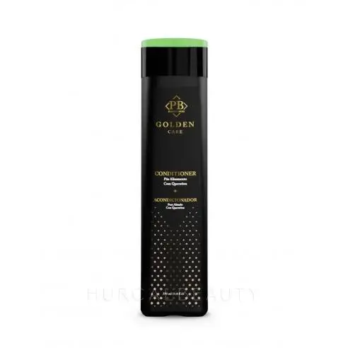 Acondicionador Golden Care con Keratina 350ml de Perfect Brush - Hidratación Profunda sin Sal, Ideal para Alisado Brasileño y Control de Frizz