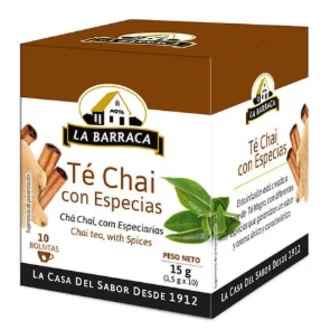 La barraca infusion te chai con especias 15g | Caja de 24uds