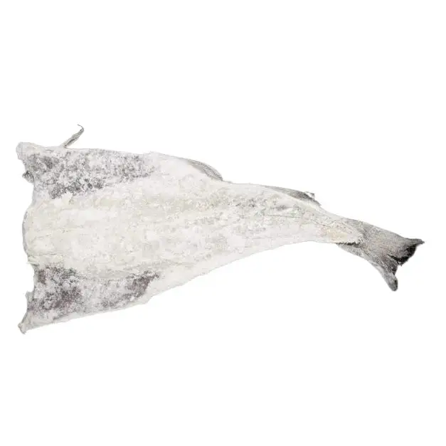 Ibéricos a Domicilio Gourmet - Bacalao en Hoja Entera Salado - Piel de Primera Calidad - Carne Blanca y Suculenta - Peso 1-1,200 Kg
