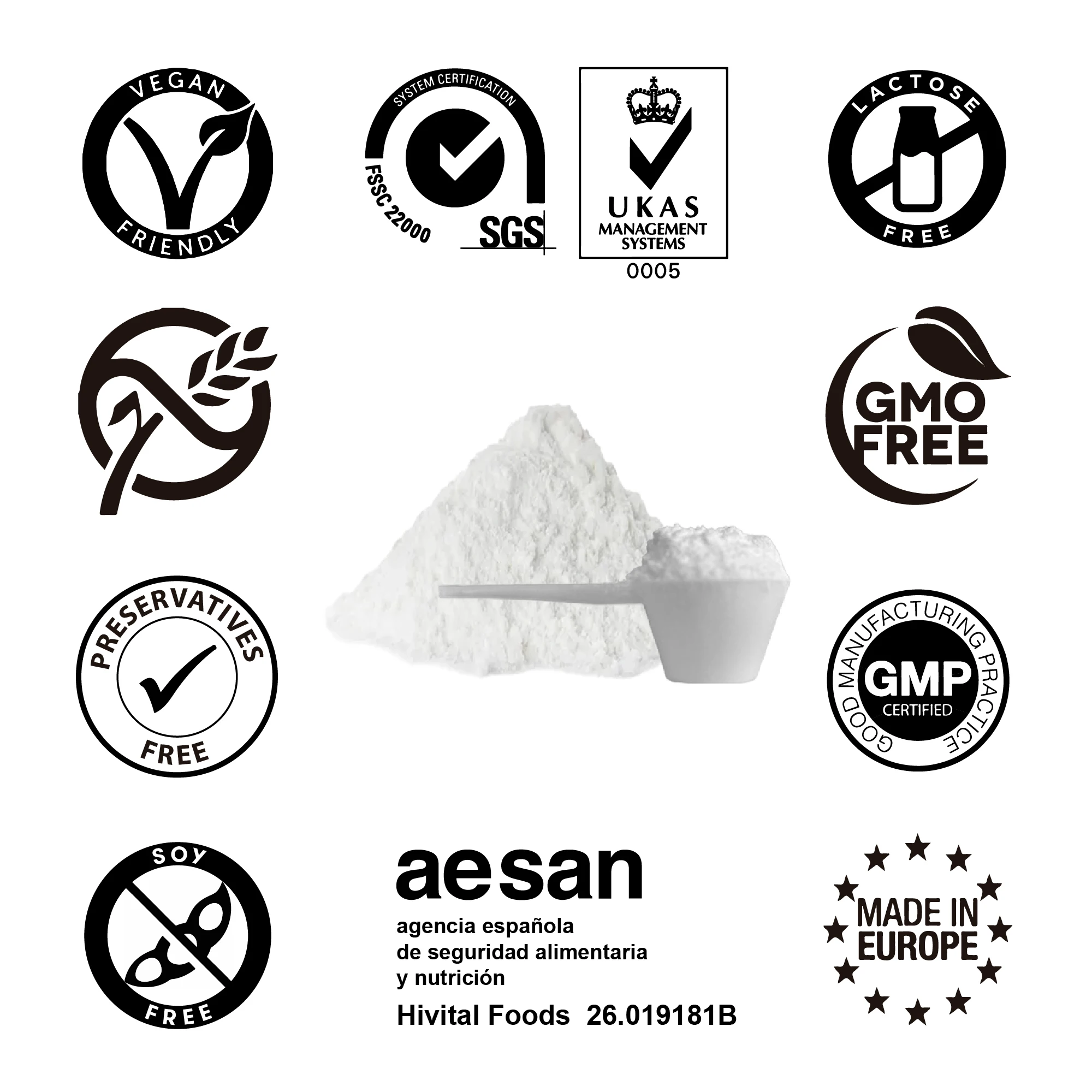 Creatine 3000 mg. 1 kg / 1000 g. 294 servings for almost 10 months. Creatine monohydrate powder 100% pure, vegan and micronized at 200 mesh. Hivital