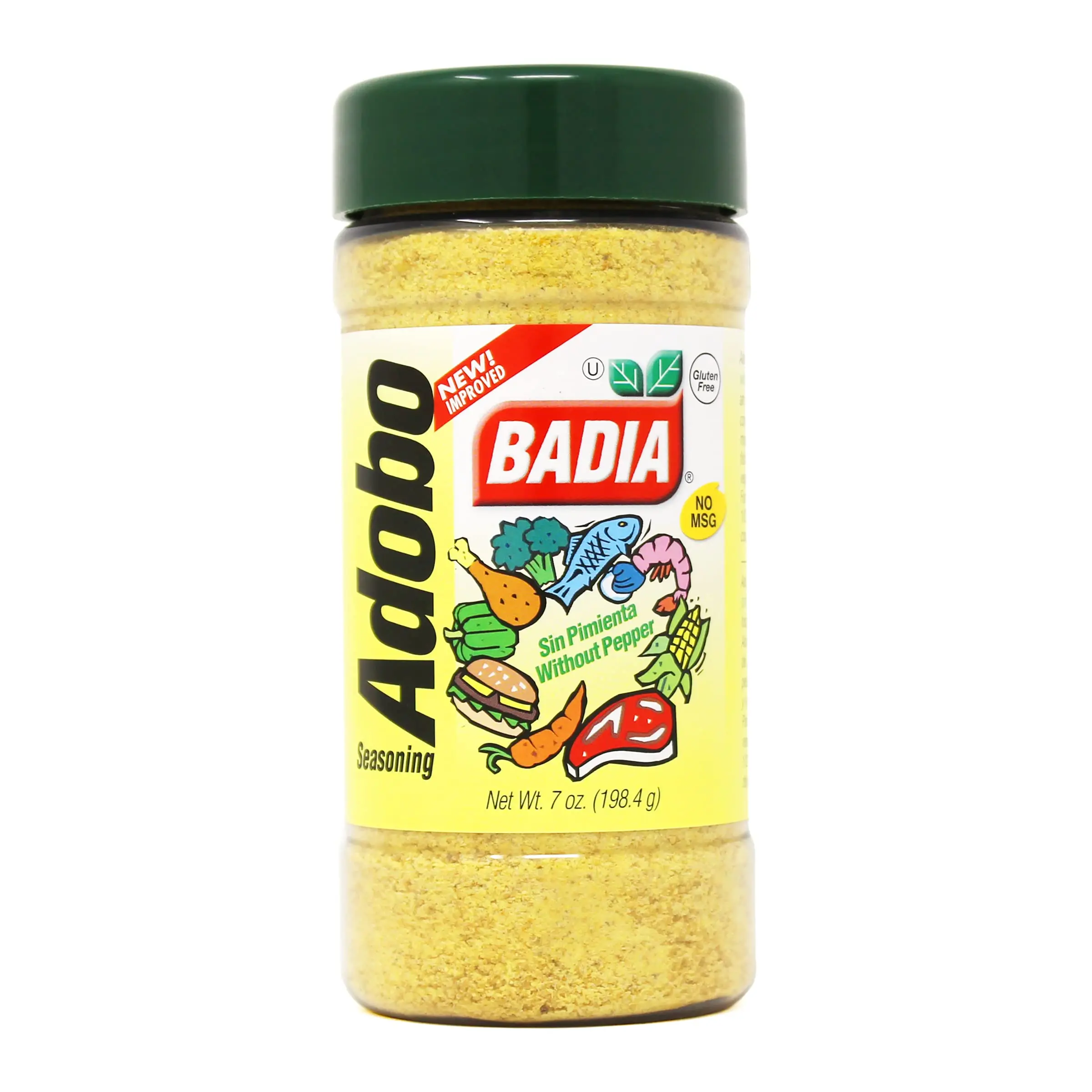 Badia Adobo Sin Pimienta Net Wt. 3.75 oz. ( 106.3g)