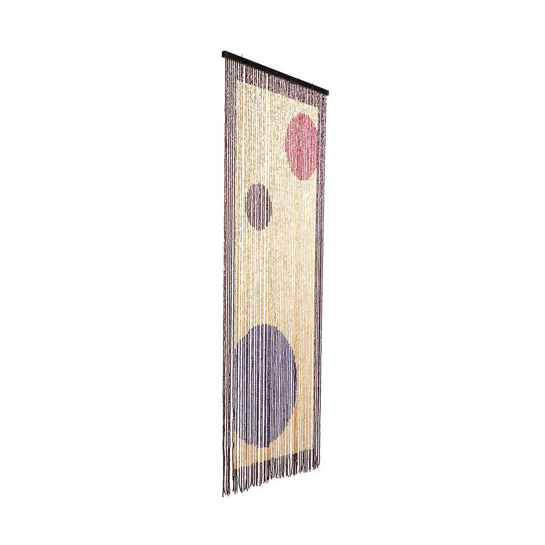 CORTINA DE MADERA PLANETS 60 LÍNEAS 90X200 CM NORTENE