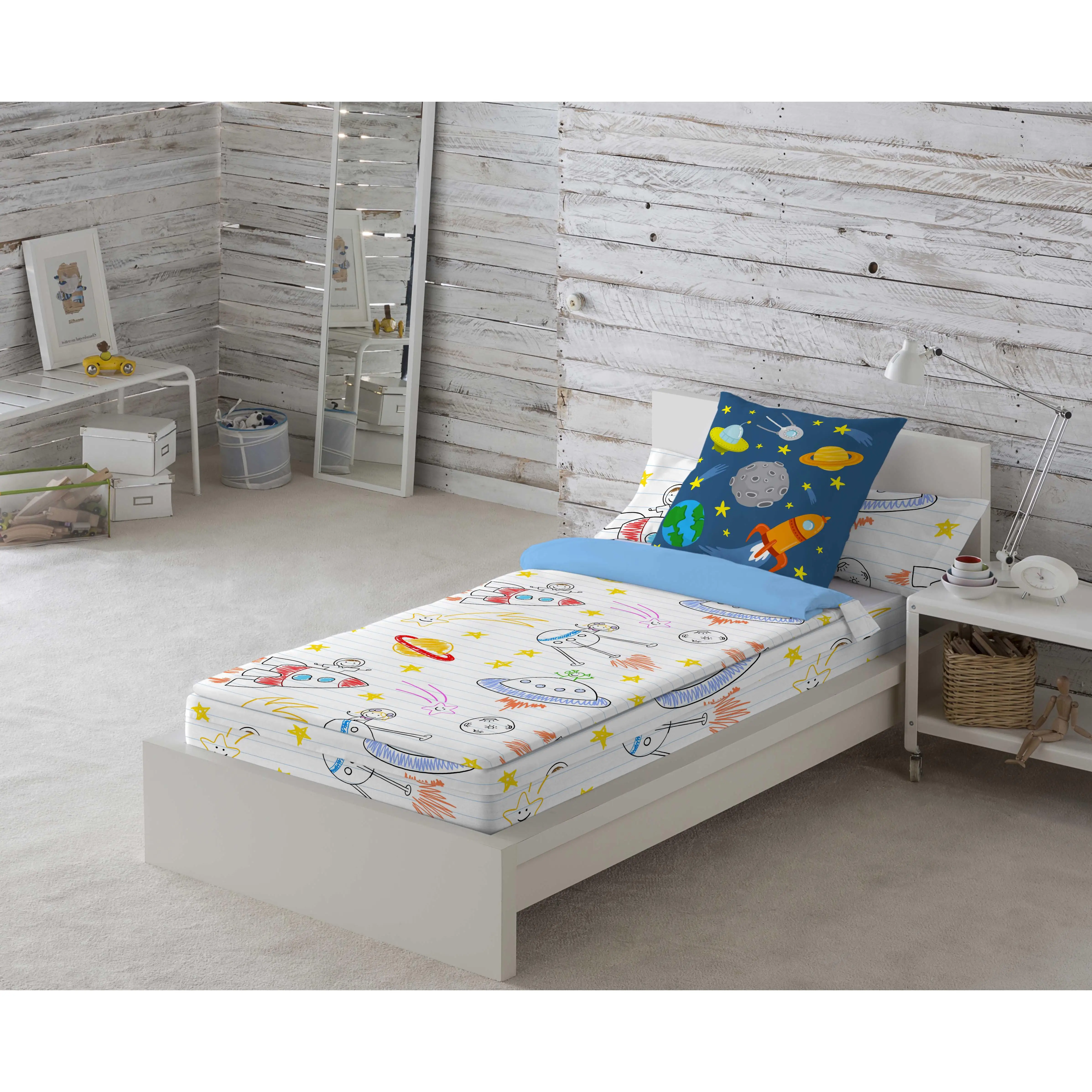 SACO NORDICO INFANTIL 100% ALGODÓN CON RELLENO LLUC B COOL KIDS FABRICADO EN ESPAÑA