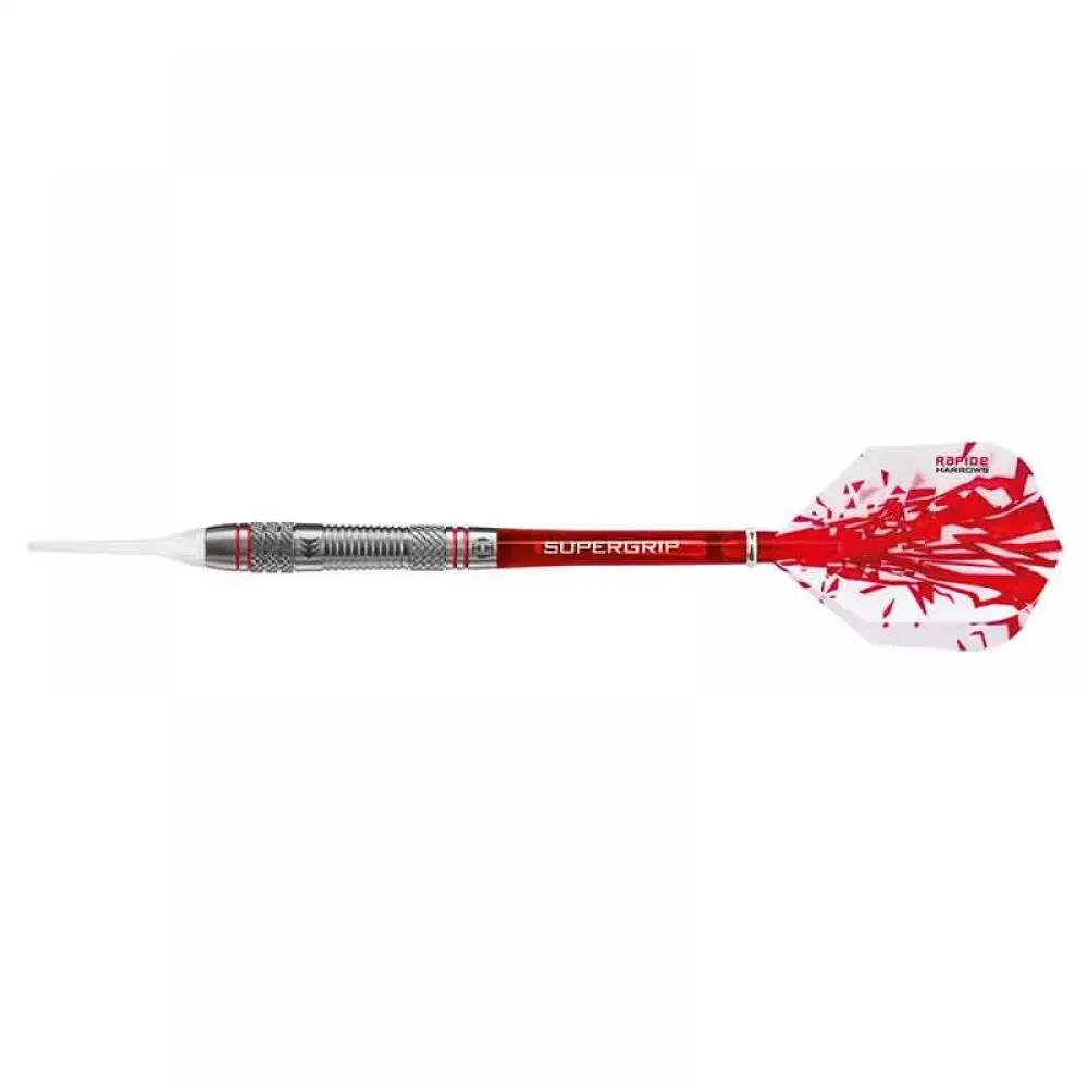 Darrows Darts Rapide Style to 18gK 90% weight, 18.0gr, brand, Harrows, thread type, 2BA/4mm, barrel length, 41 to 45mm, barrel diameter, 7.1 to 7.5mm Material 90% tungstenodards darts plastic tip Harrows plastic tip