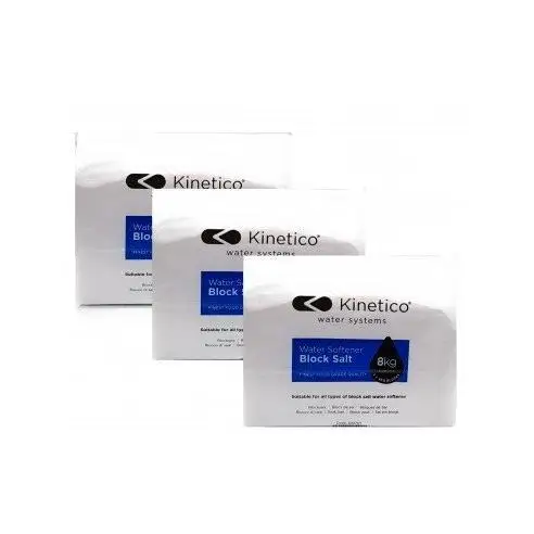 Lote de 3 bolsas de Sal Kinetico de 8kg Kinetico I320701X3