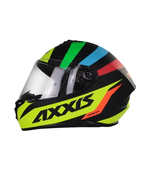 Full-face helmet for motorcycle AXXIS DRAKEN PREMIER adult multicolored